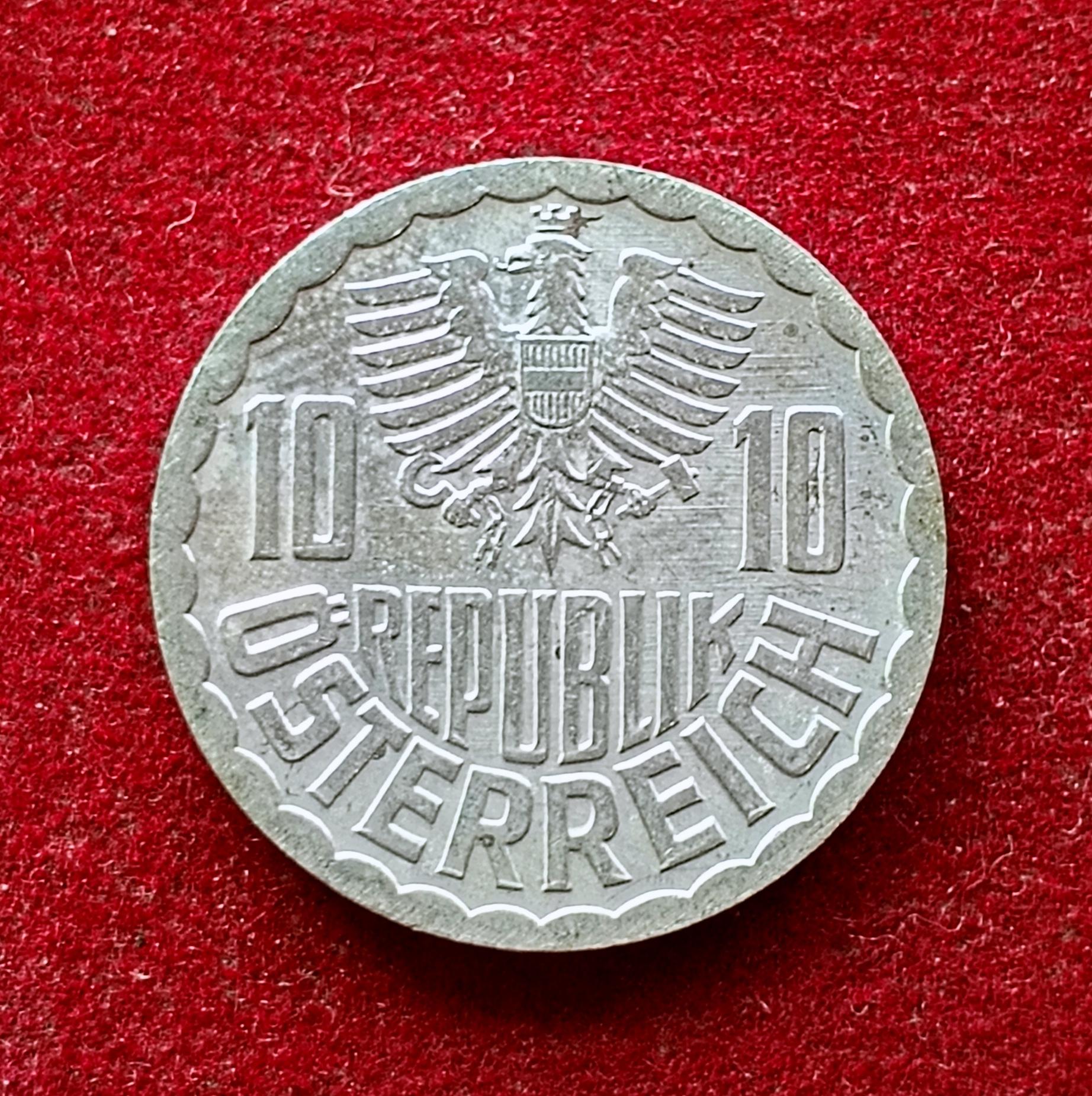 Austria 10 Groschen 1985 Coin