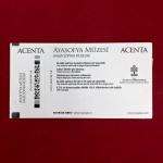 Ayasofya (Hagia Sophia) Museum Entry Ticket – ACENTA Printed with Hologram & Barcode | Istanbul Turkey