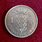 Belgium 1 Franc 1962 Coin