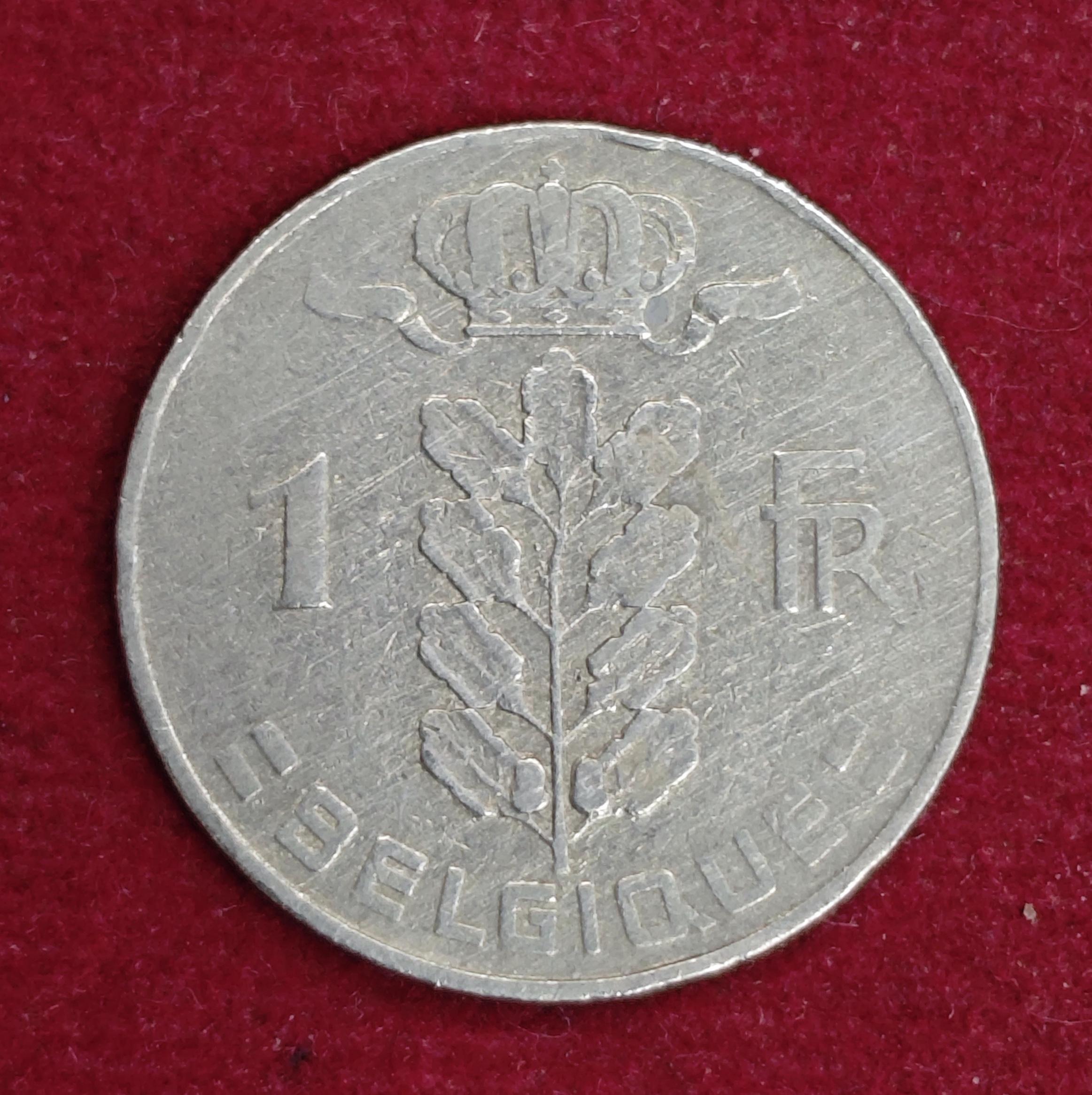 Belgium 1 Franc 1950 Coin