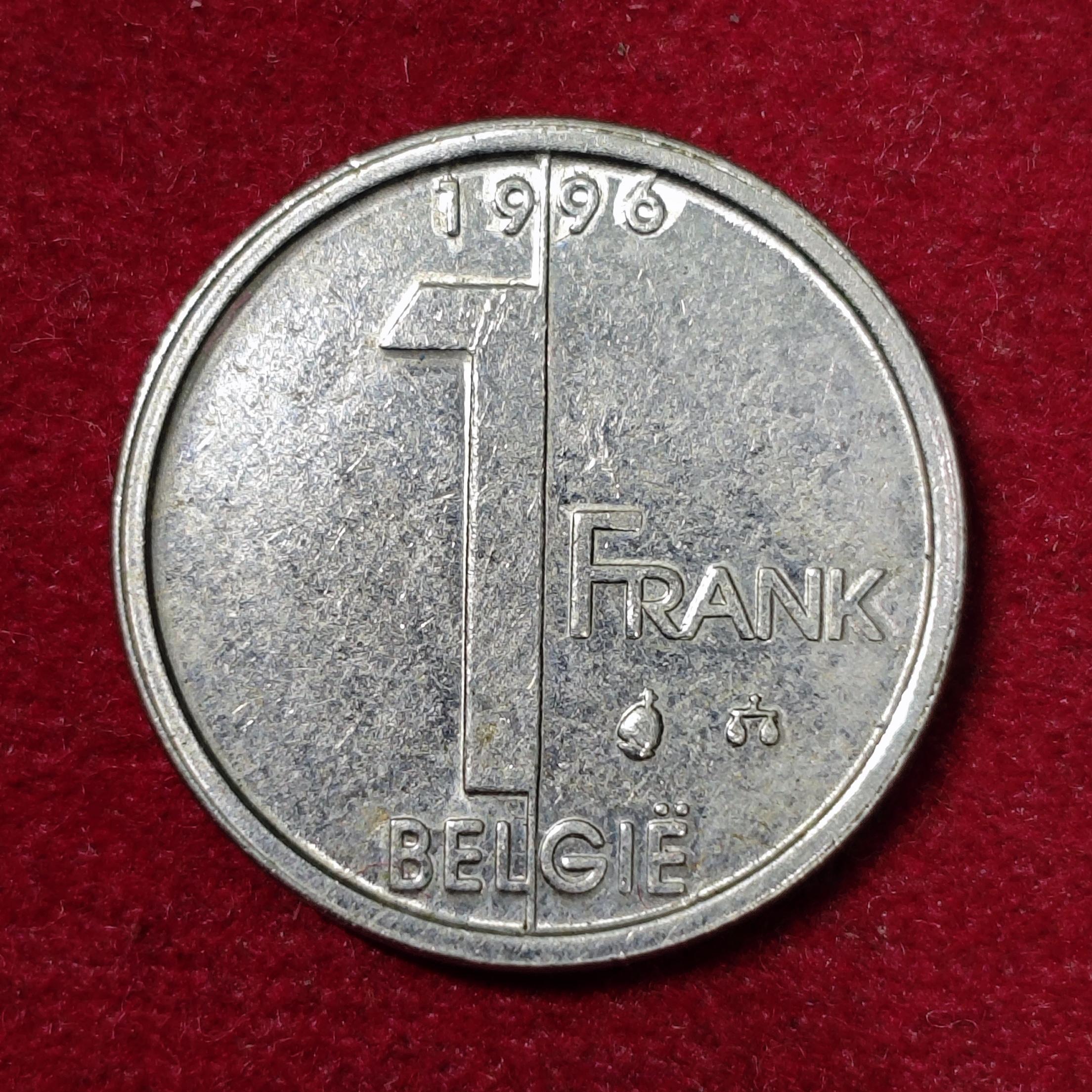 Belgium 1 Franc - Albert II 1996 Coin