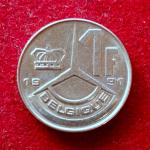 Belgium 1 Francs - Baudouin I Coin