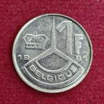 Belgium 1 Francs - Baudouin I Coin