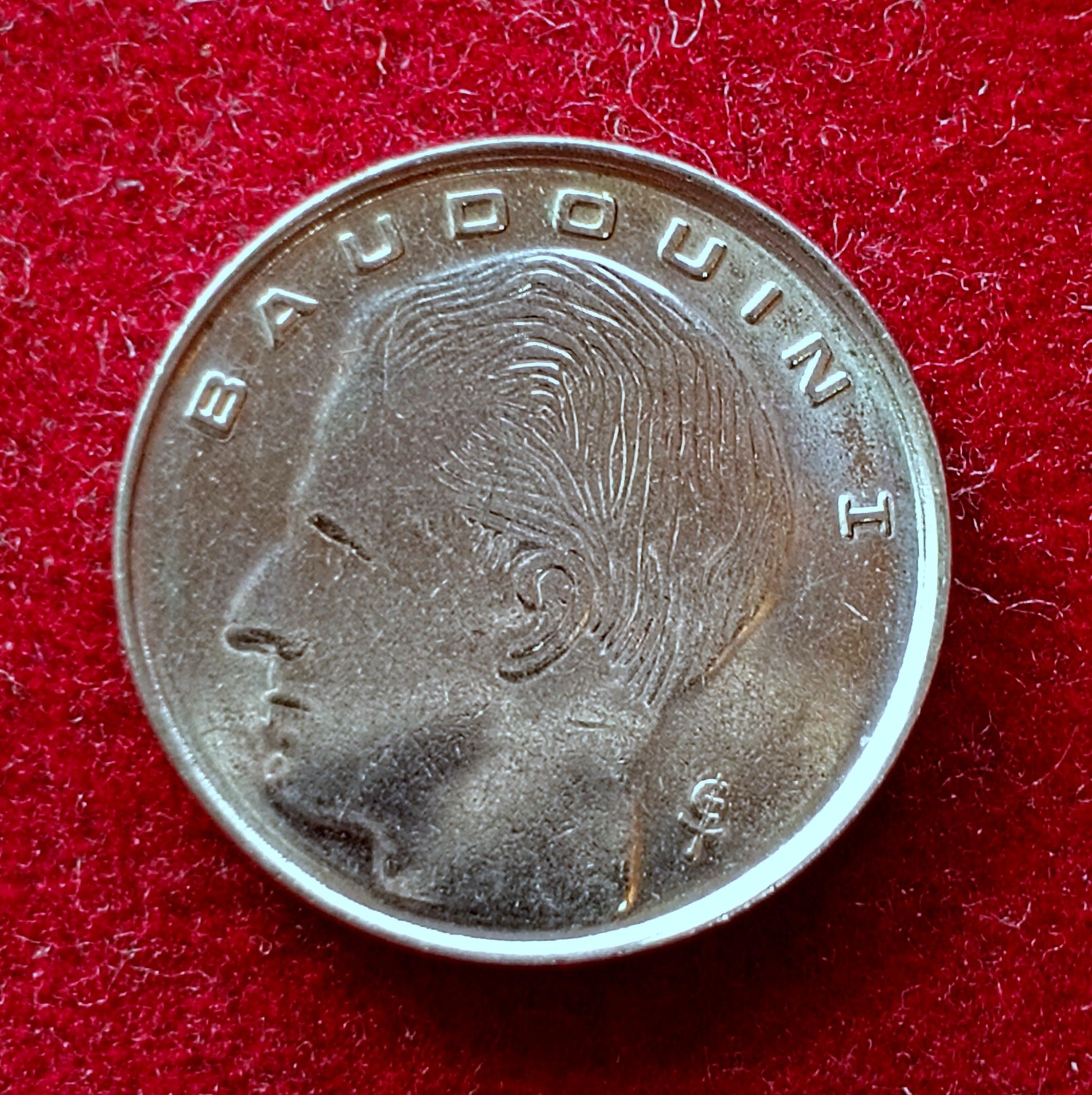 Belgium 1 Francs - Baudouin I Coin