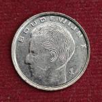Belgium 1 Francs - Baudouin I Coin