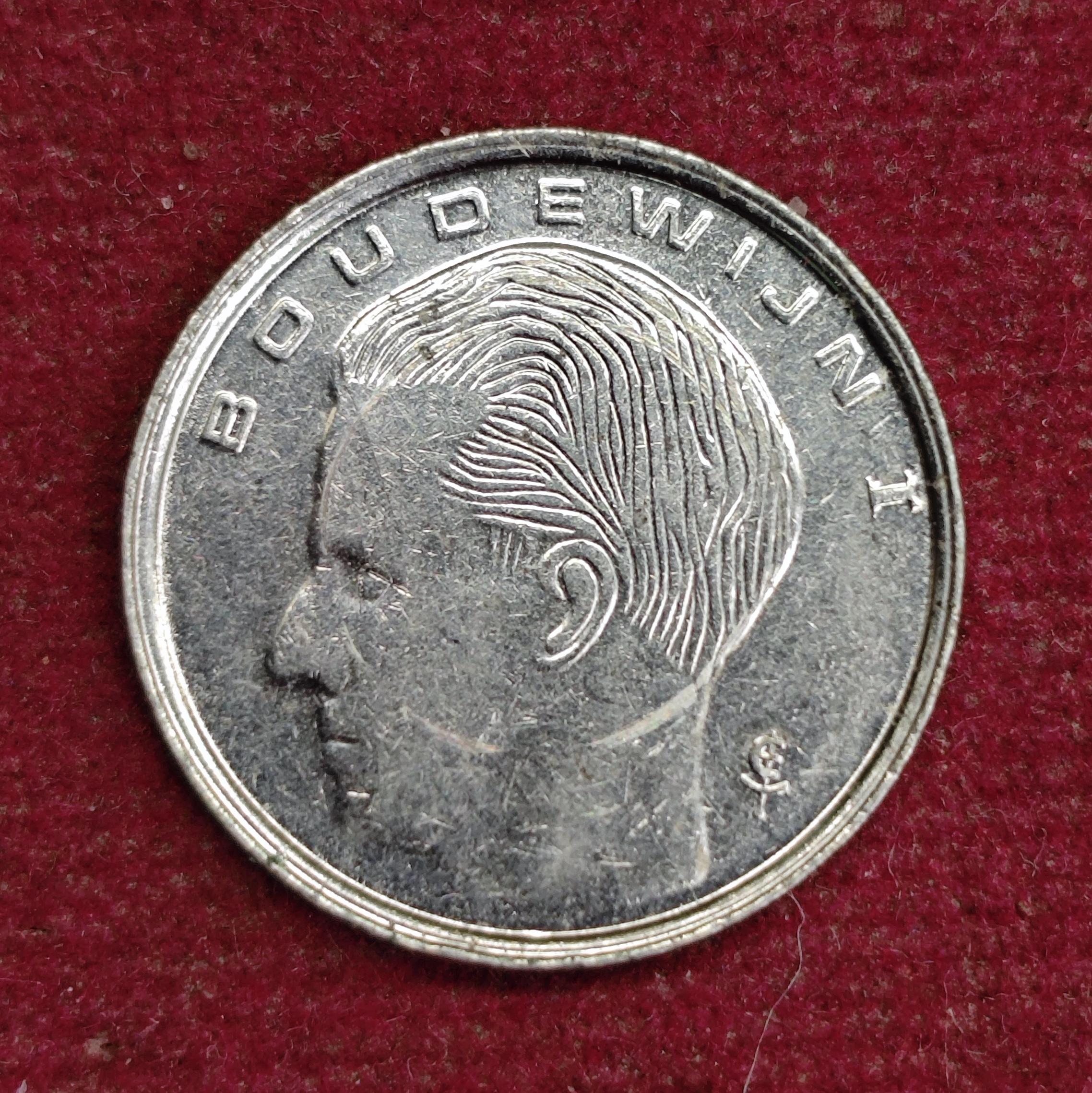 Belgium 1 Francs - Baudouin I Coin