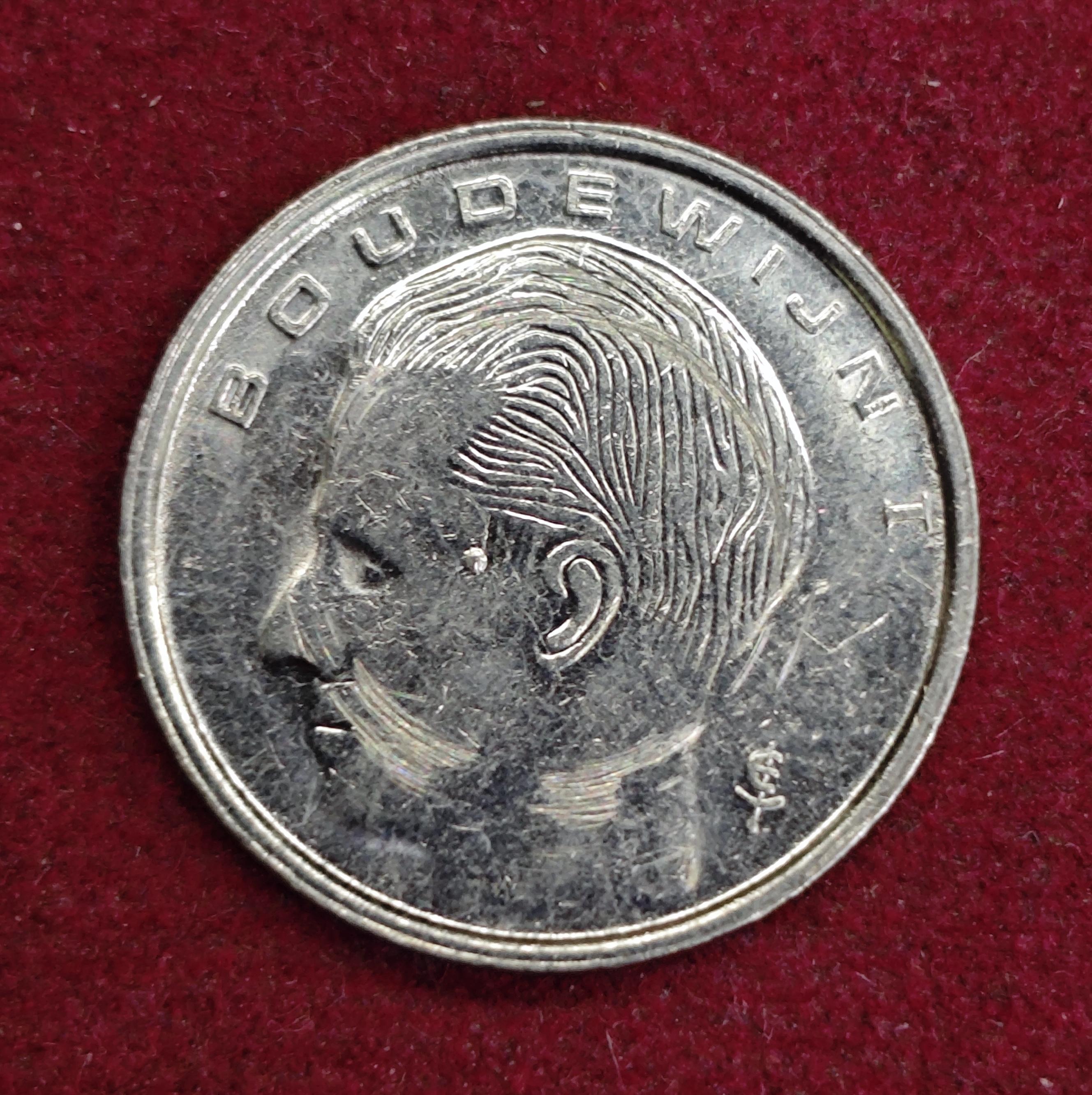Belgium 1 Francs - Baudouin I Coin