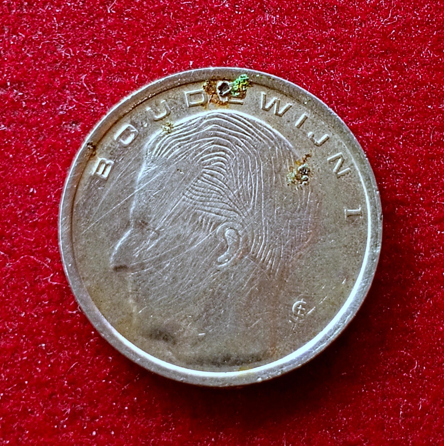Belgium 1 Francs - Baudouin I Coin