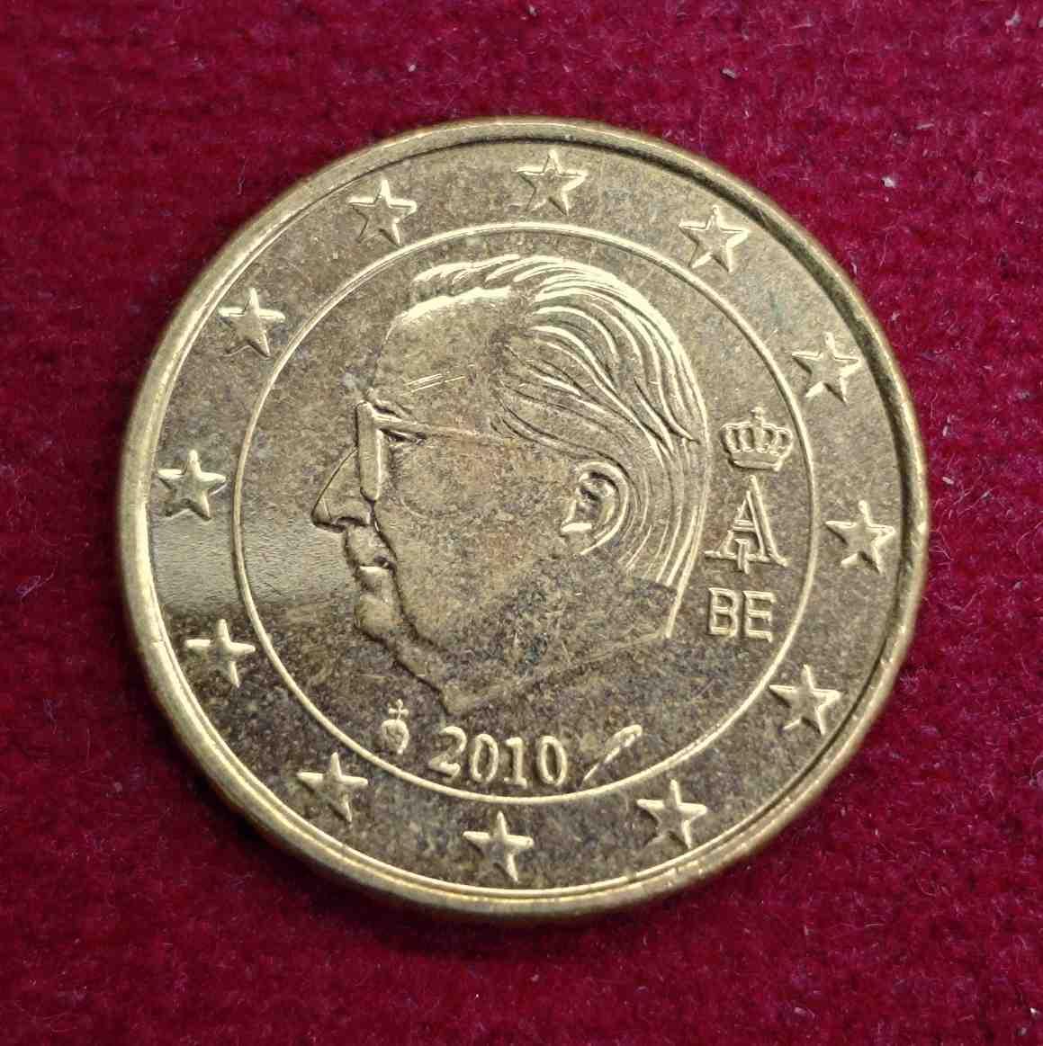 Belgium 10 Euro Cent - Albert II 2010 Coin