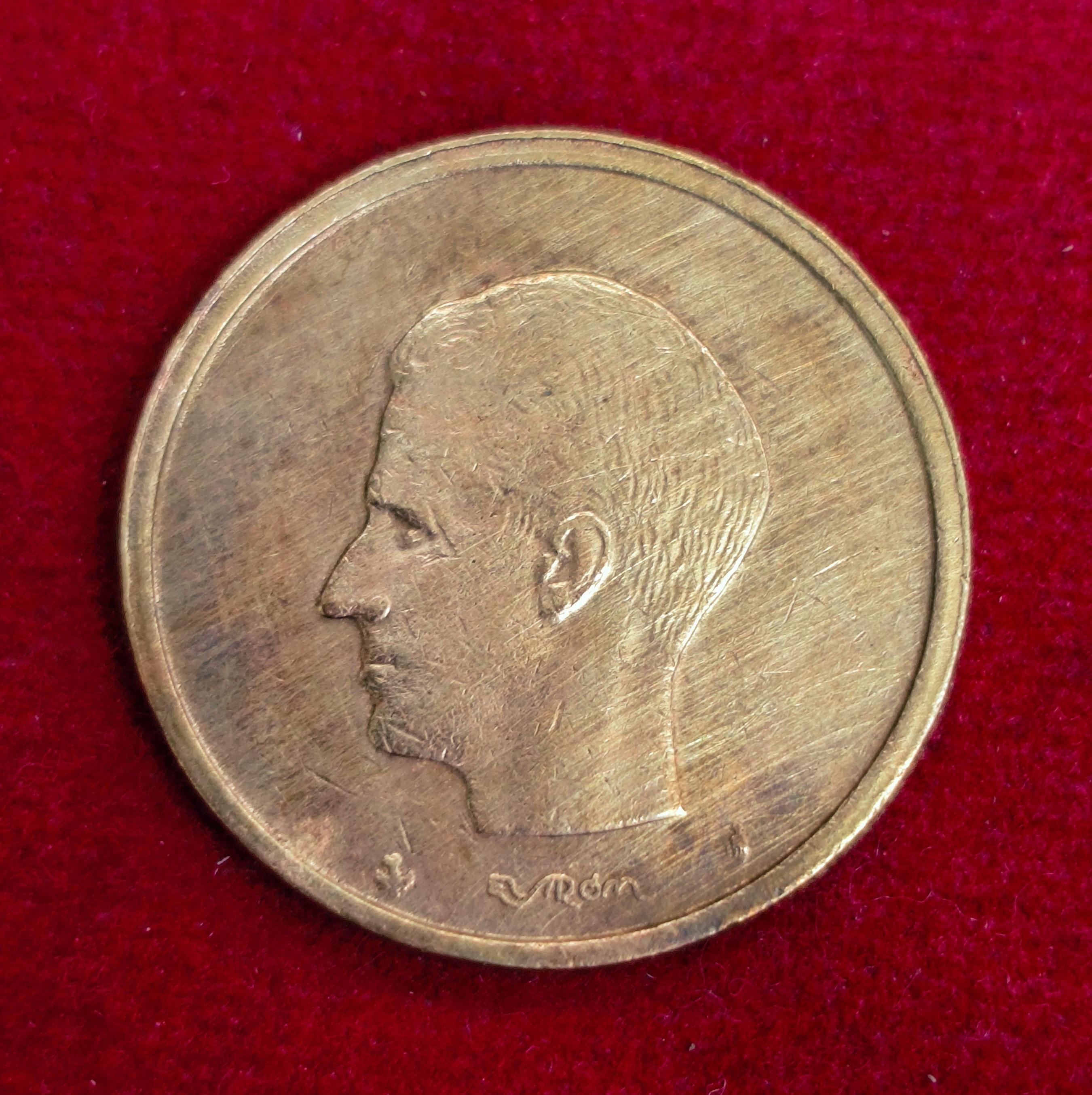 Belgium 20 Francs - Baudouin I Dutch text 1980 Coin