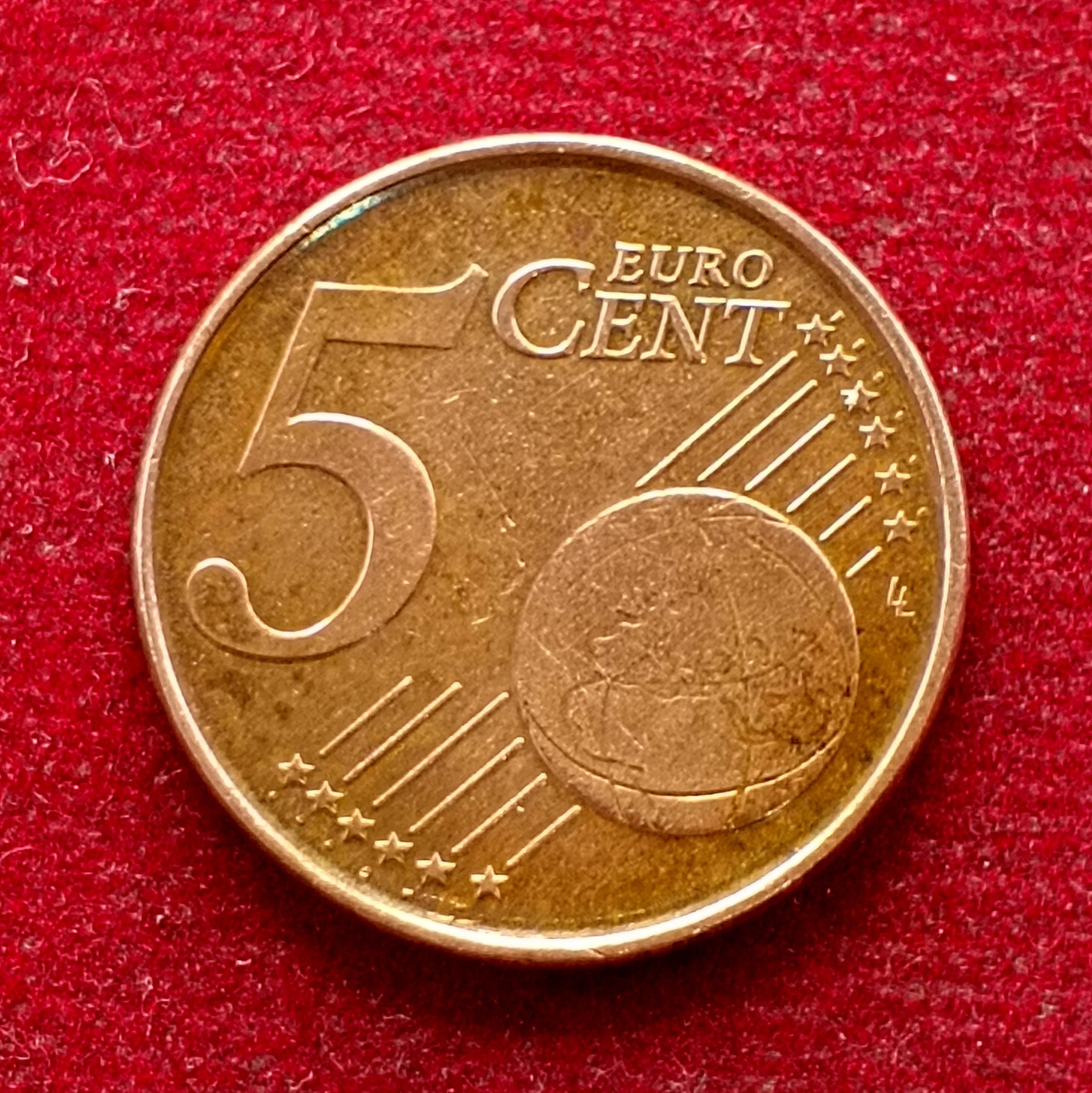 Belgium 5 Euro Cent - Albert II 1999 coin