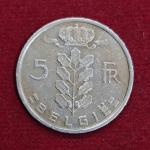 Belgium 5 Francs 1970 Coin