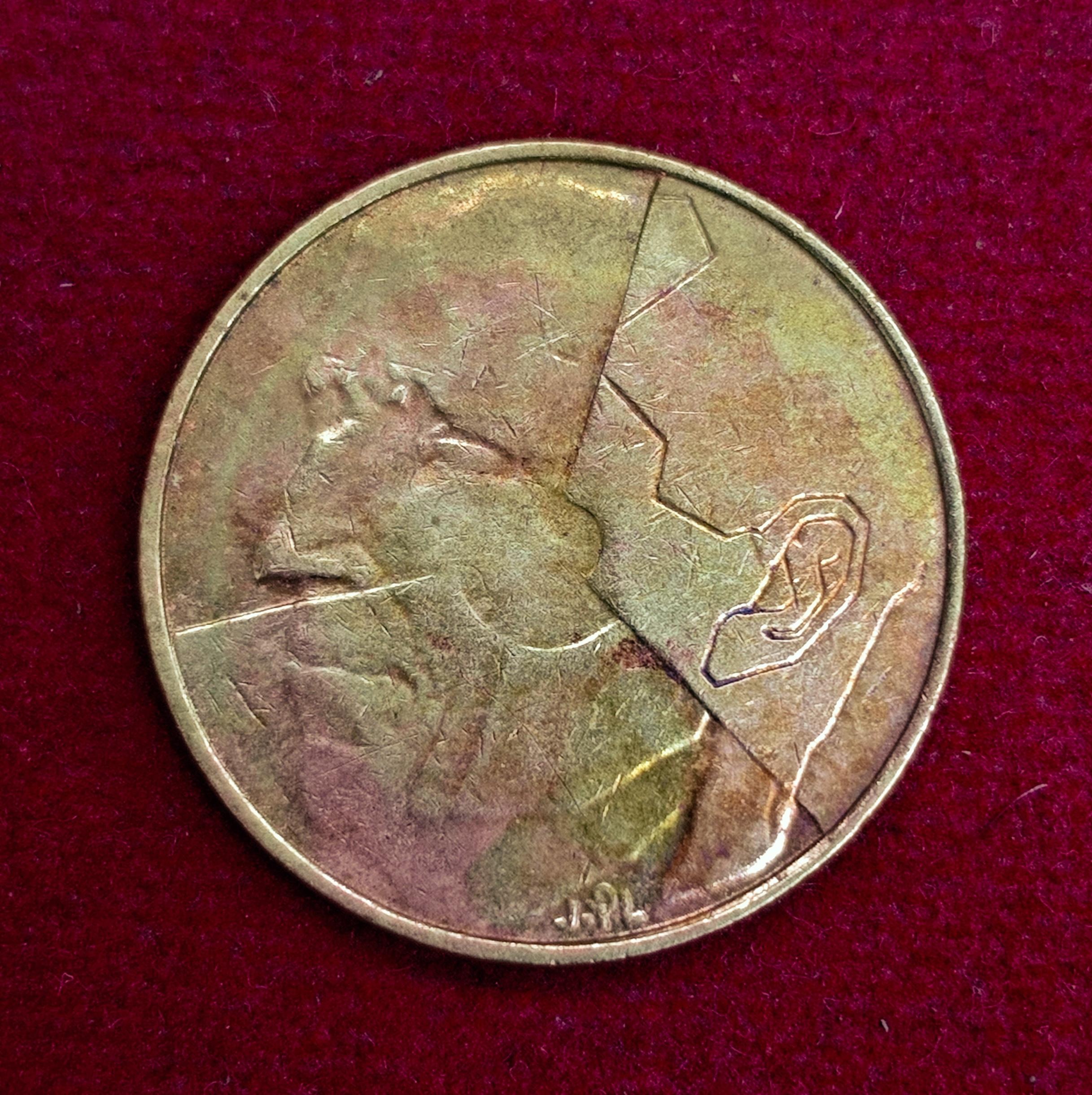 Belgium 5 Francs - Baudouin I 1986 Coin