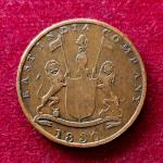 Bombay Presidency (British India) 1/4 Anna 1830 Coin