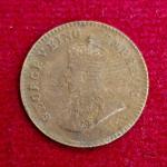 British India 1/12 Anna George V 1926 Coin