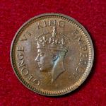British India 1/12 Anna - George VI 1939 Coin