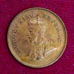 British India 1/2 Pice George V 1935 Coin