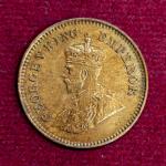 British India 1/2 Pice - George V 1936 Coin