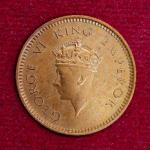 British India 1/2 Pice George VI 1940 Coin