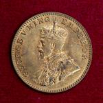 British India 1/4 Anna George V 1930 Coin (UNC)