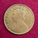 British India 1/4 Anna - Victoria "VICTORIA EMPRESS" 1901 Coin