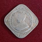 British India 2 Annas - George V 1918 Coin