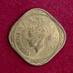 British India 2 Annas - George VI 1942 Coin