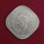 British India 2 Annas - George VI 1946 Coin