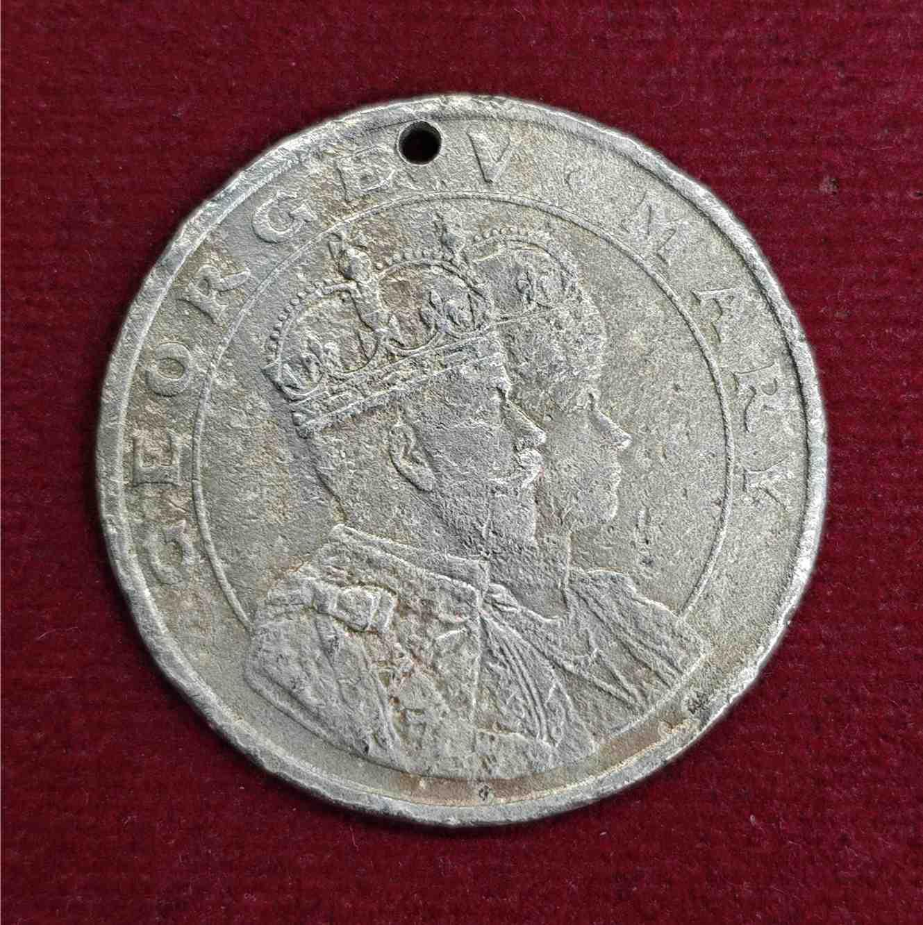 British India Medal - George V and Mary Coronation Durbar 12th December 1911