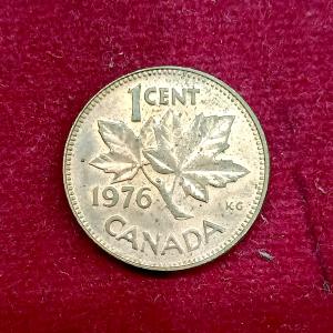 Canada 1 Cent - Elizabeth II 1976 Coin