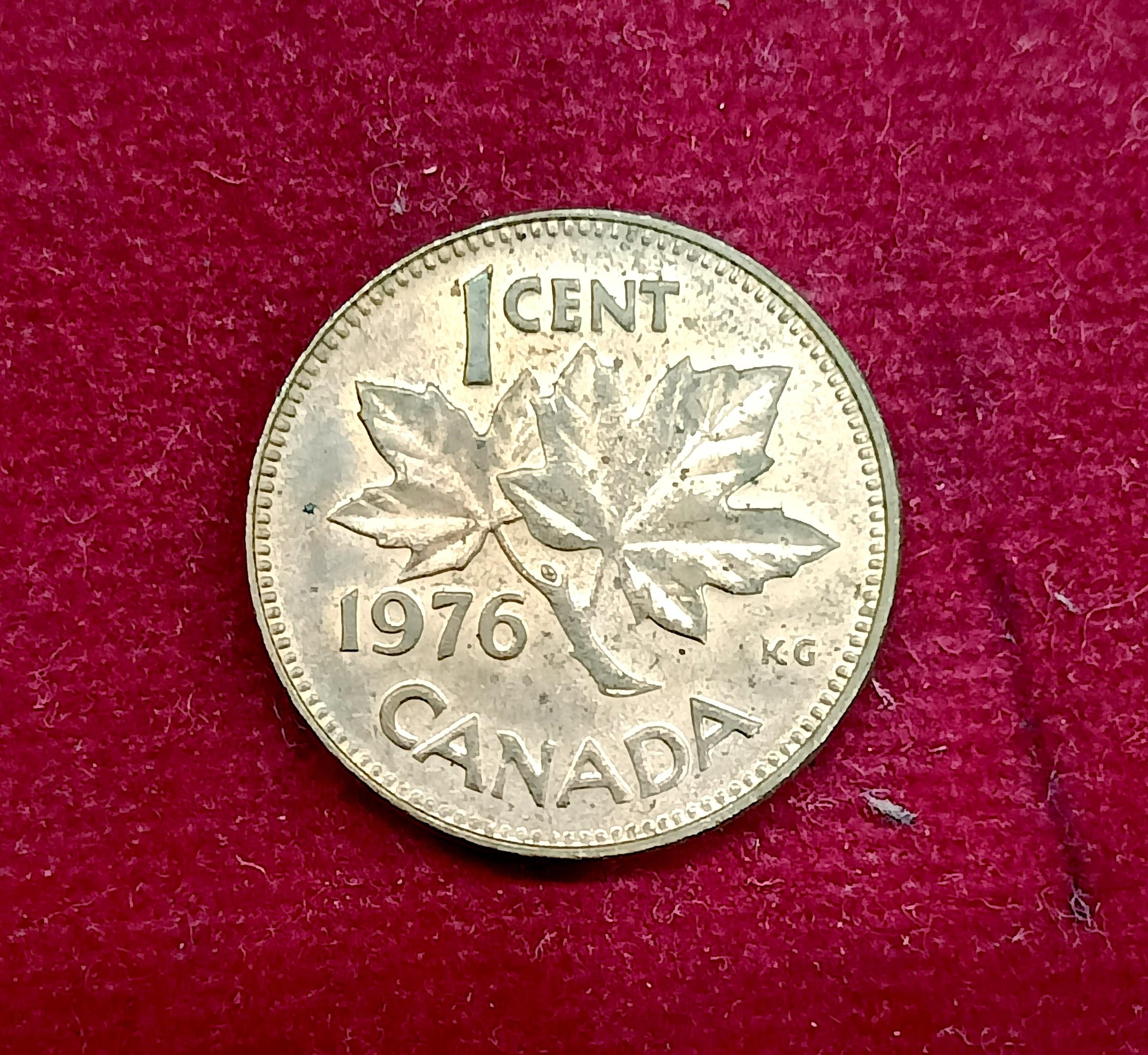 Canada 1 Cent - Elizabeth II 1976 Coin