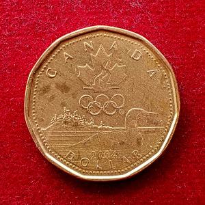 Canada 1 Dollar - Elizabeth II Lucky Loonie 2004 Commemorative Coin