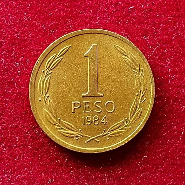 Chile 1 Peso 1984 Coin (small issue)