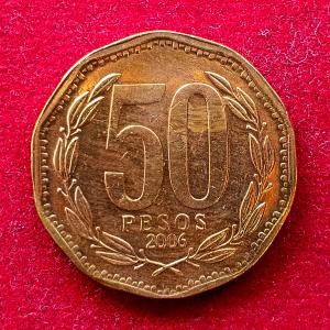 Chile 50 Pesos 2006 Coin