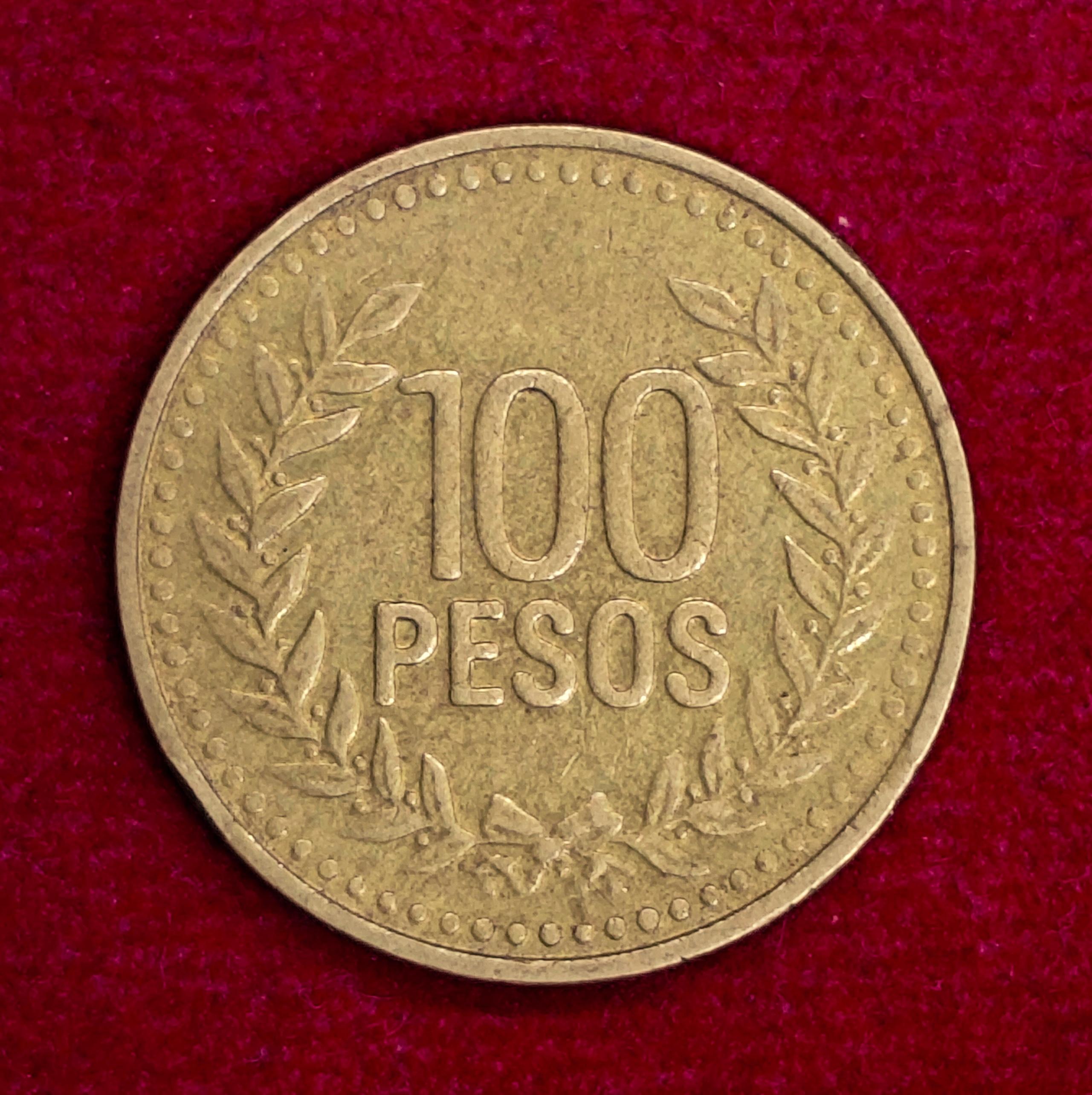Colombia 100 Pesos 1995 Coin