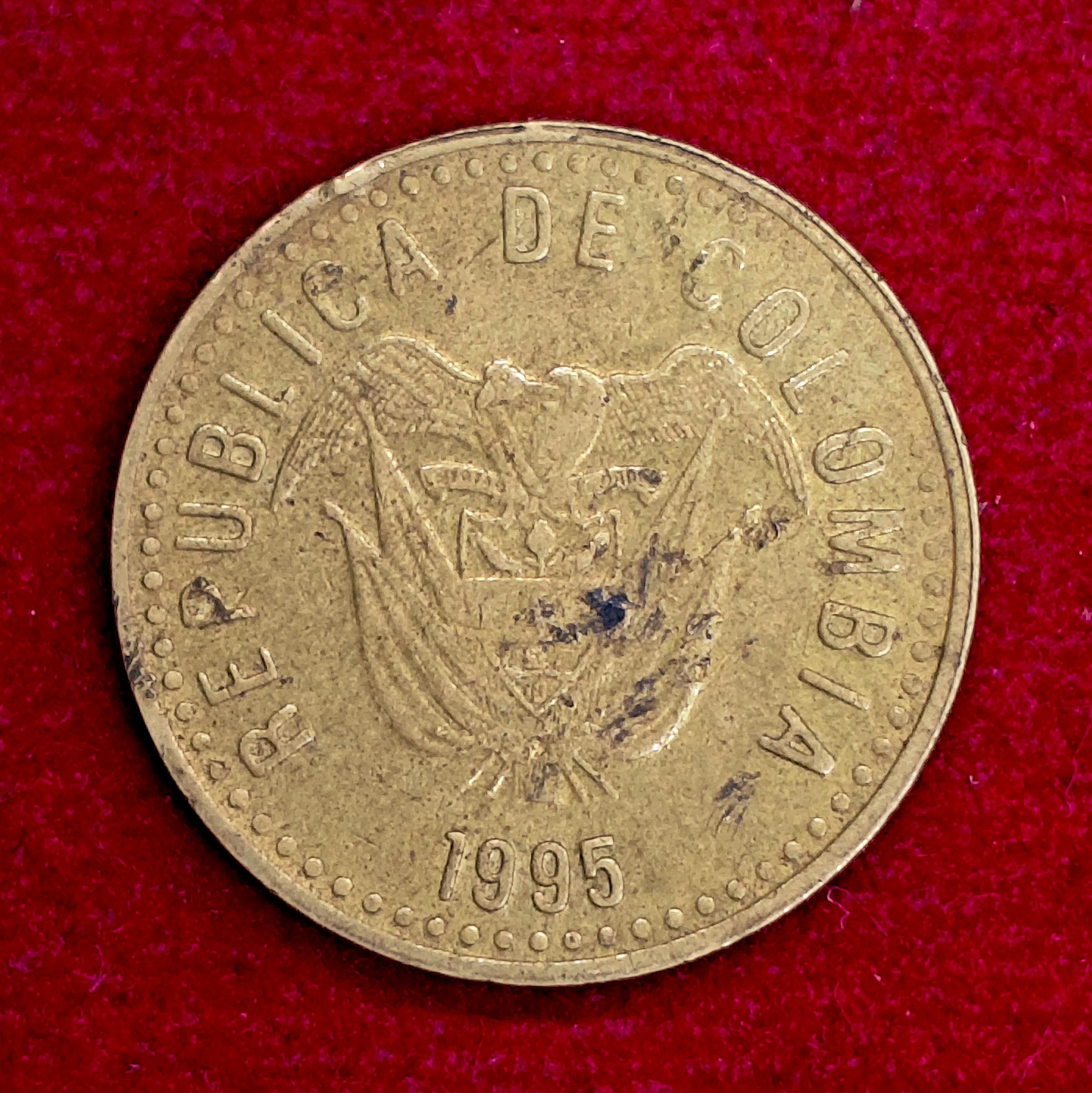 Colombia 100 Pesos 1995 Coin