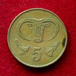 Cyprus 5 Cents 1983 Coin