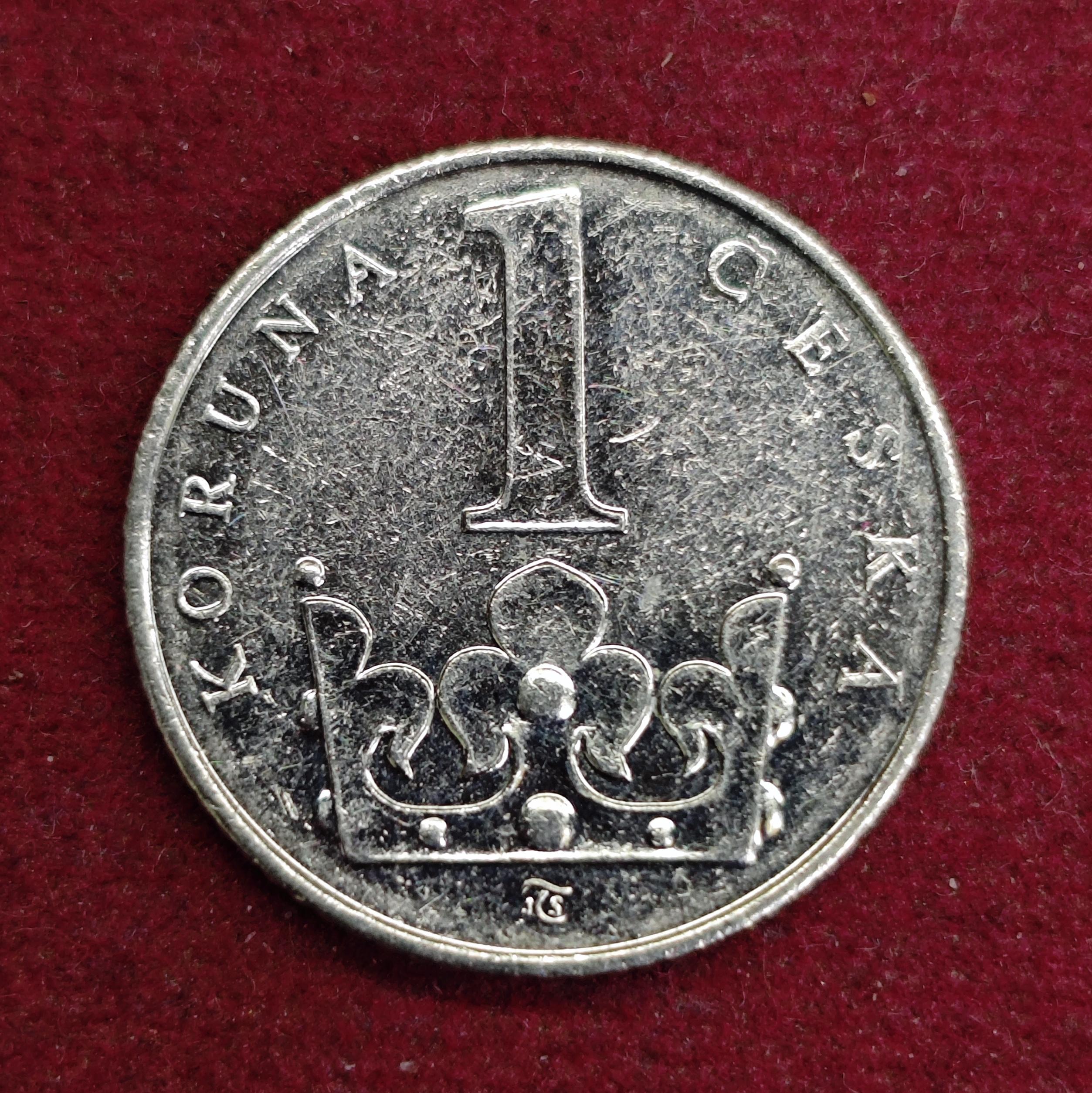 Czech Republic 1 Koruna 1996 Coin