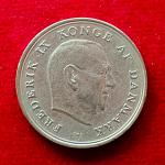 Denmark 1 Krone - Frederik IX 1963 Coin