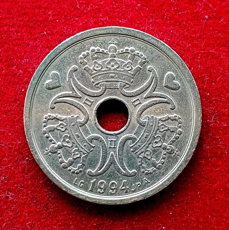 Denmark 2 Kroner - Margrethe II 1994 Coin