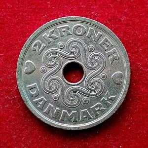 Denmark 2 Kroner - Margrethe II 1994 Coin