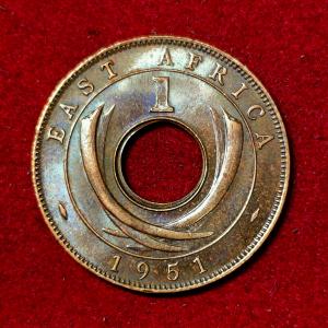East Africa 1 Cent George VI 1951 Coin