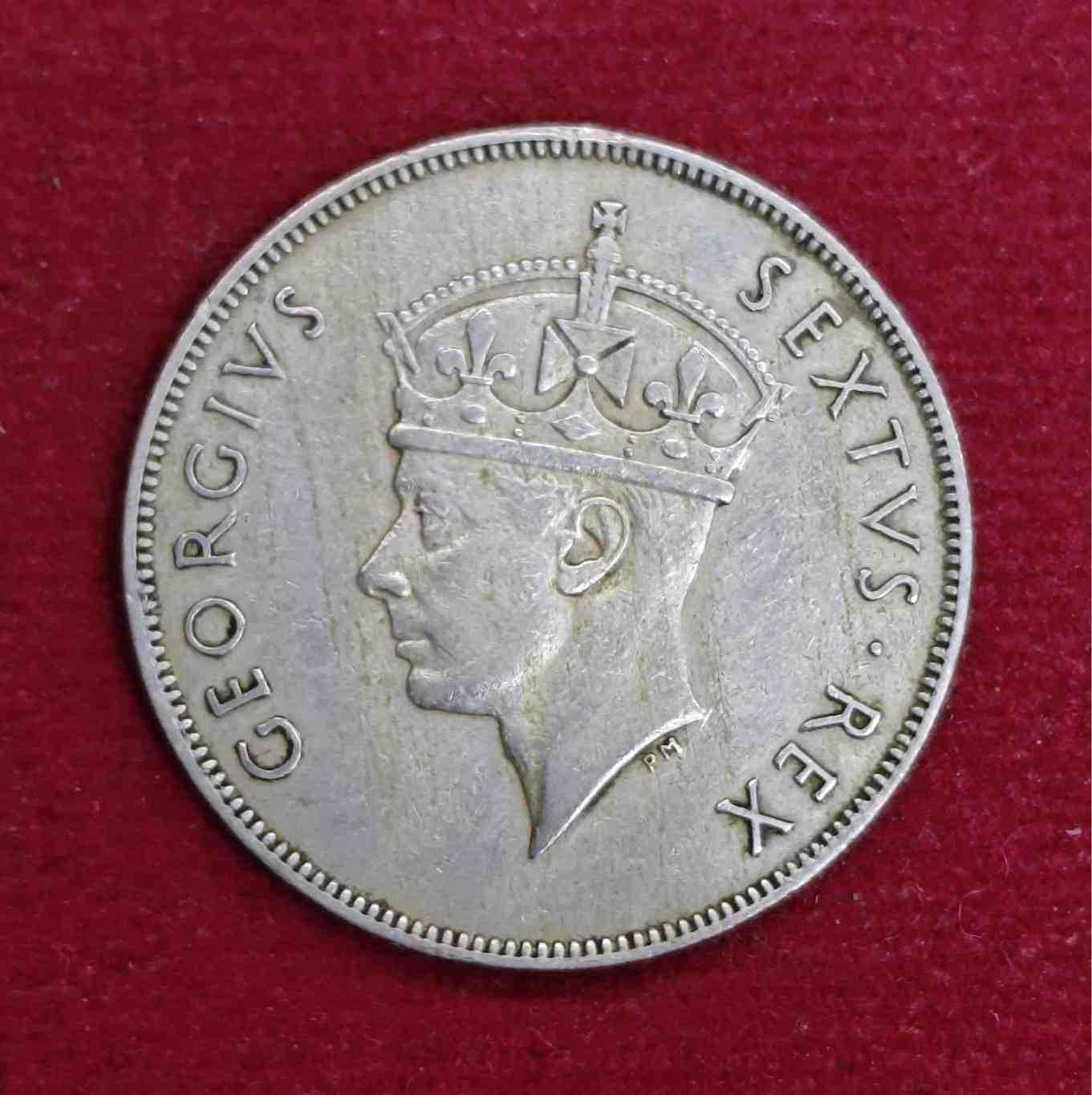 East Africa 1 Shilling George VI 1950 Coin
