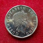 Eastern Caribbean States 1 Dollar – Queen Elizabeth II 4th portrait 2015 Coin