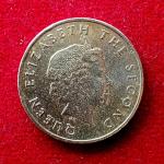 Eastern Caribbean States 25 Cents Elizabeth II 2002 Coin