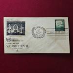 FDC :-1957 United Nations With Stamp Of CONSEIL DE SECURITE (New York)