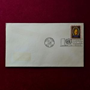 FDC :-1963 United Nations 15th Anniversary of the Universal Declaration of Human Rights