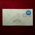 FDC :- United Nations 1953 — 1½¢ Flag of the United Nations Issue, New York Cancellation