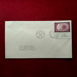 FDC:-United Nations 1956 “Human Rights — Universal Declaration” 3¢ — New York, December 10, 1956