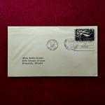 FDC :- United Nations 1957 “Human Rights — Universal Declaration” 8¢ — New York, December 10, 1957